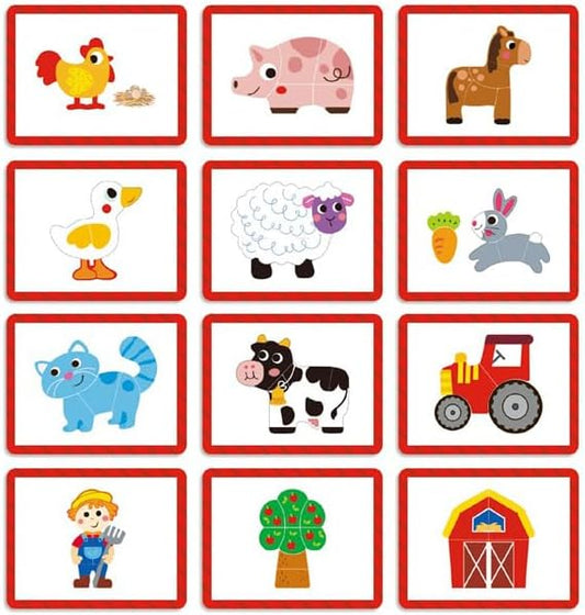 Caja de Viaje Magnética - Granja