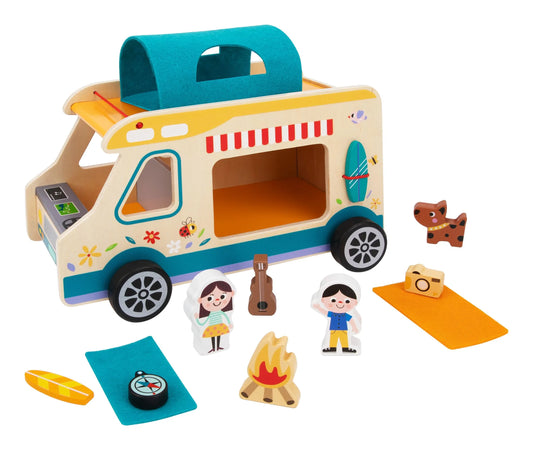 Camioneta de Camping de Madera