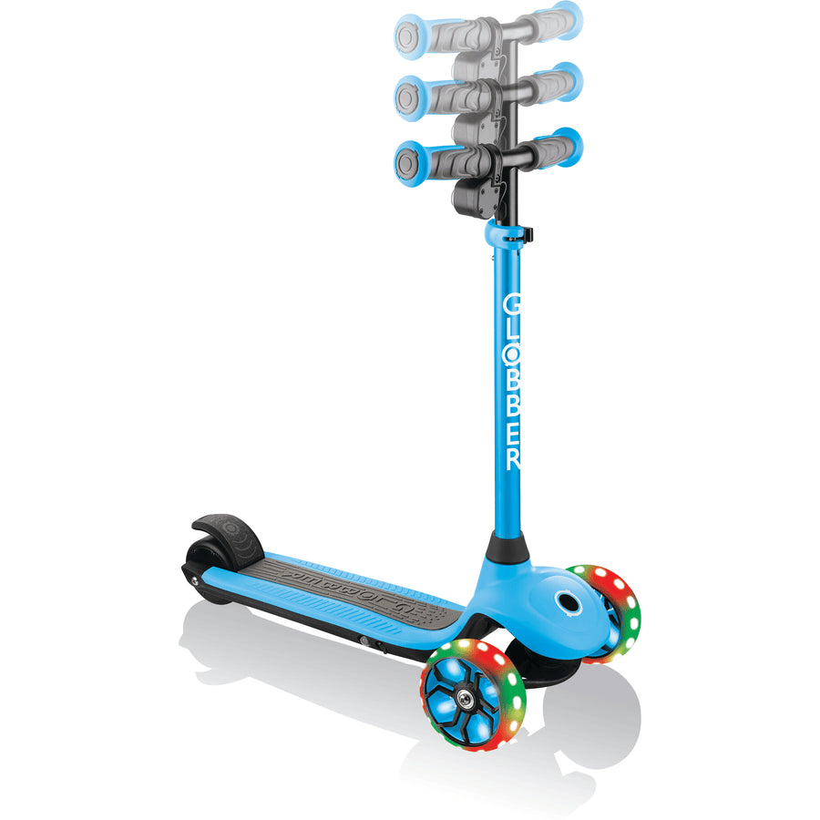 Globber E-motion 4 Plus Electric Scooter - Sky Blue | Robert Dyas