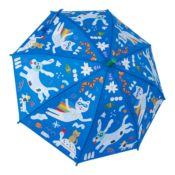 Paraguas de Mascotas | Cambia de Color con la Lluvia