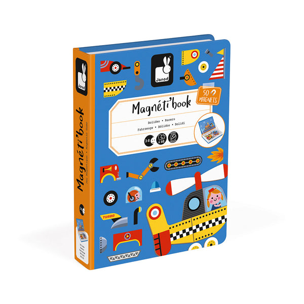 Libro Magnético Racers