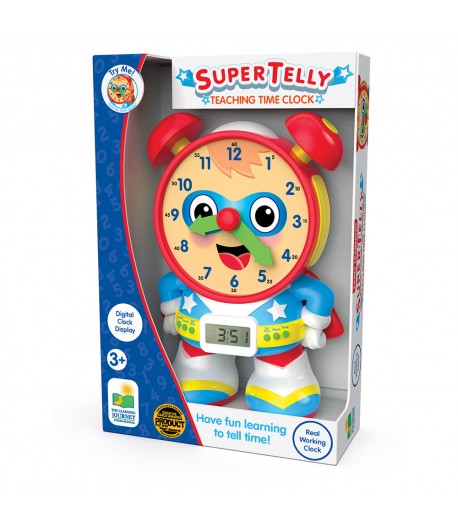 Reloj de Tiempo de Enseñanza Super Telly