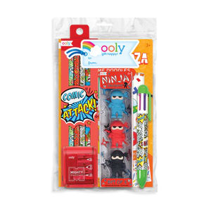 Paquete de Obsequios con Temática de Ninjas Cool