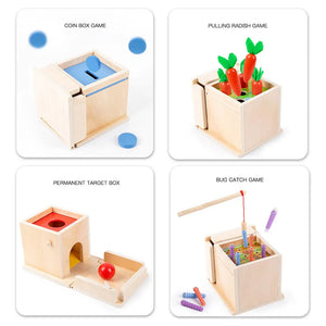 Caja Montessori 4 en 1