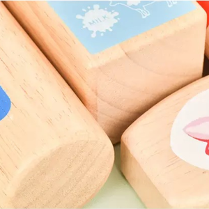 Set de Botellas y Salsas de Madera