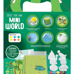 Crea tu Propio Mini Mundo de Dinosaurios