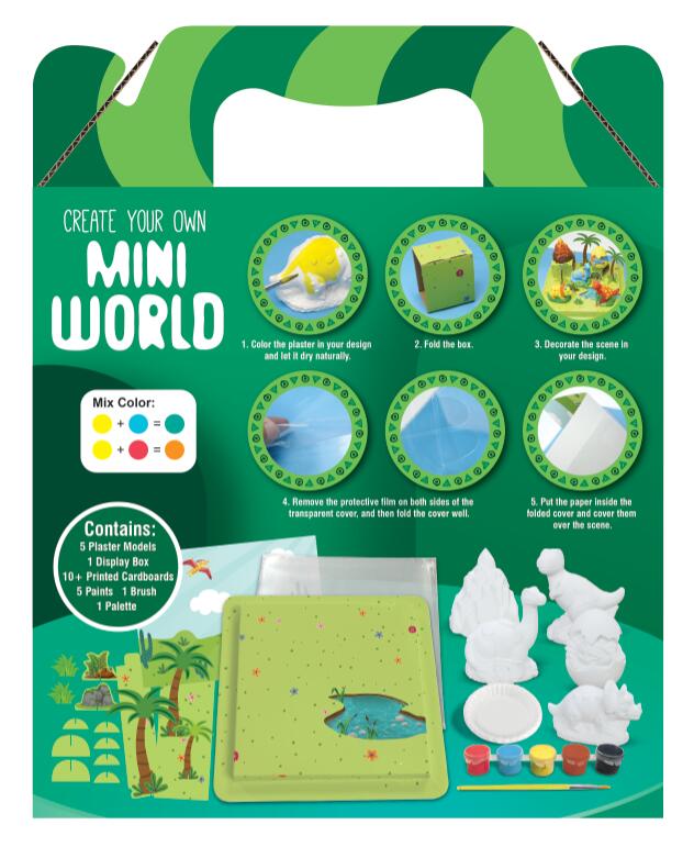 Crea tu Propio Mini Mundo de Dinosaurios