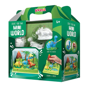 Crea tu Propio Mini Mundo de Dinosaurios