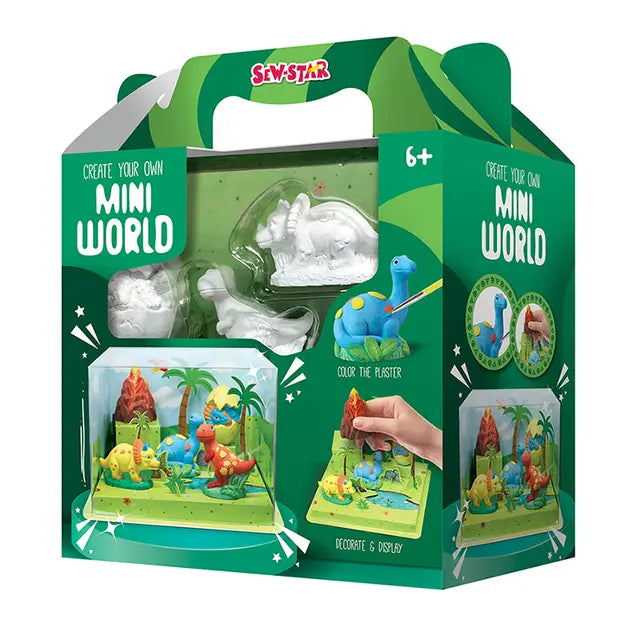 Crea tu Propio Mini Mundo de Dinosaurios