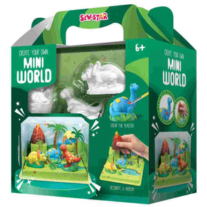 Crea tu Propio Mini Mundo de Dinosaurios