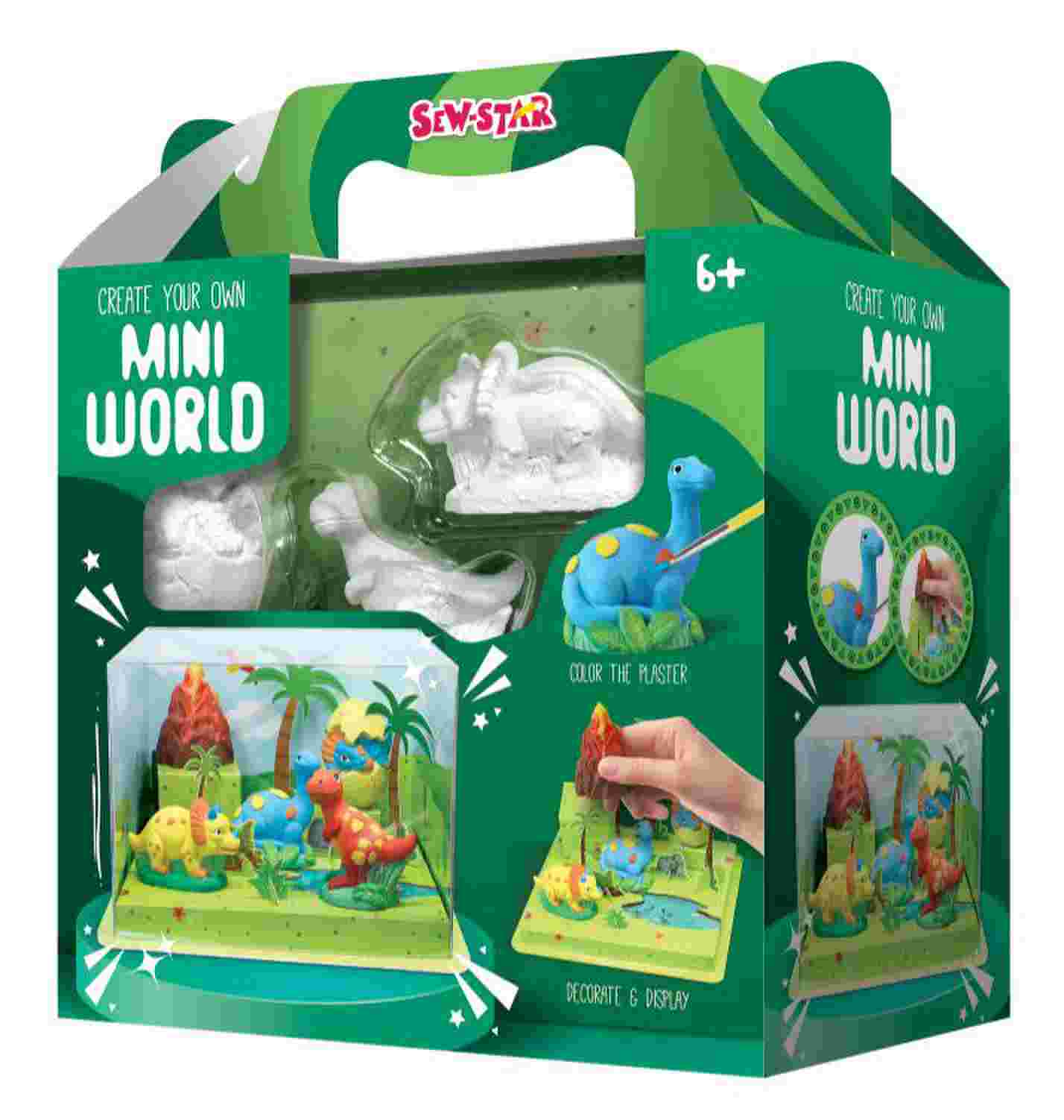 Crea tu Propio Mini Mundo de Dinosaurios