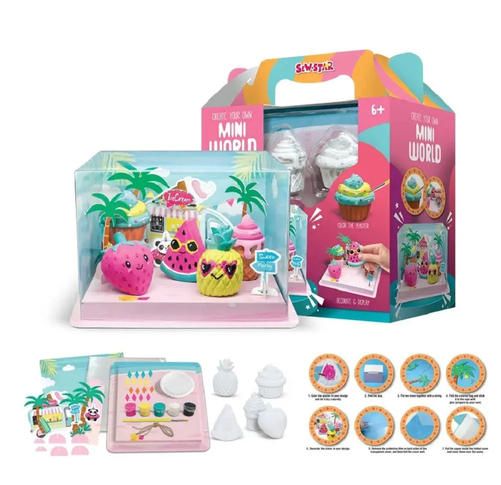 Crea tu Propio Mini Mundo de Dulces