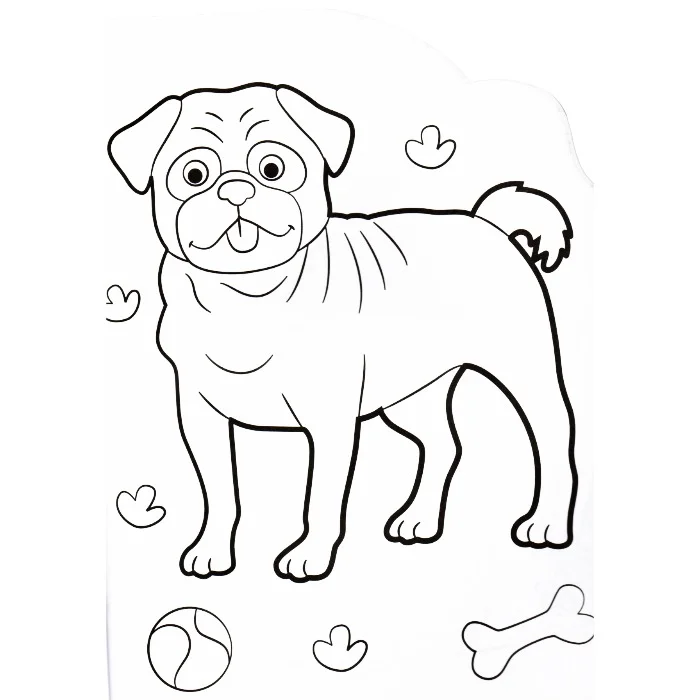 Cachorro – Libro para Colorear