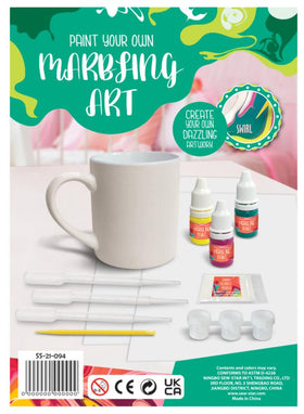 Crea tu Propia Taza Marmoleada