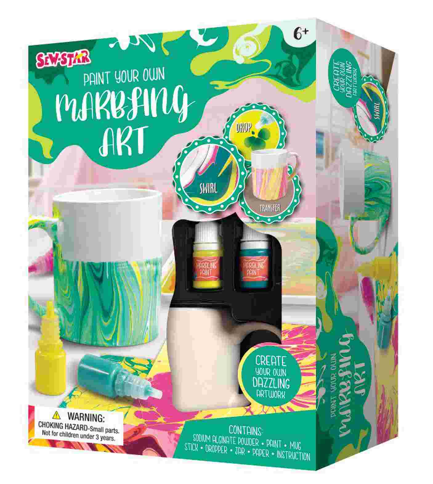 Crea tu Propia Taza Marmoleada