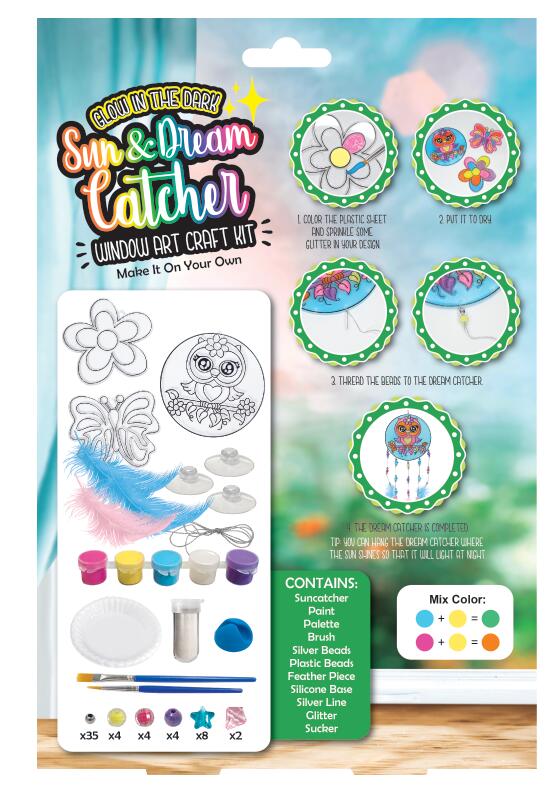 Atrapasol y atrapasueños - Búho