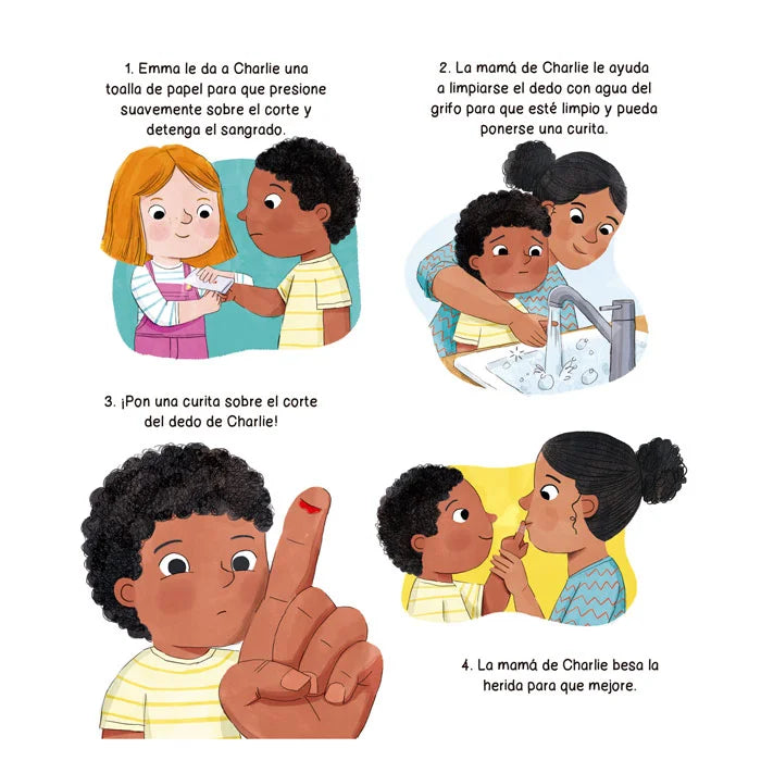 El Libro de las Heridas – con 36 Curitas Reutilizables