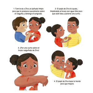 El Libro de las Heridas – con 36 Curitas Reutilizables