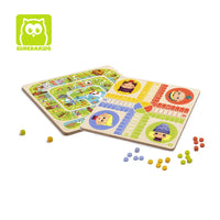 Juego del Parchís y la Oca 2 en 1