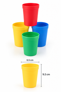 Set de 4 Vasitos de Silicón para Arte