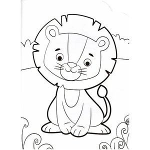 León – Libro para Colorear