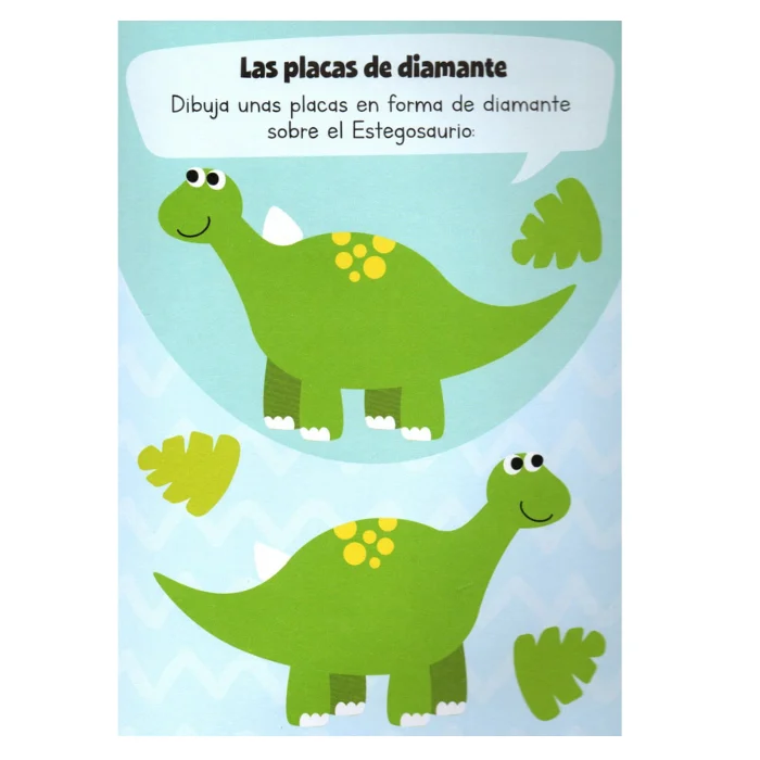 Libro Portátil de Actividades y Aventuras – Dinosaurios