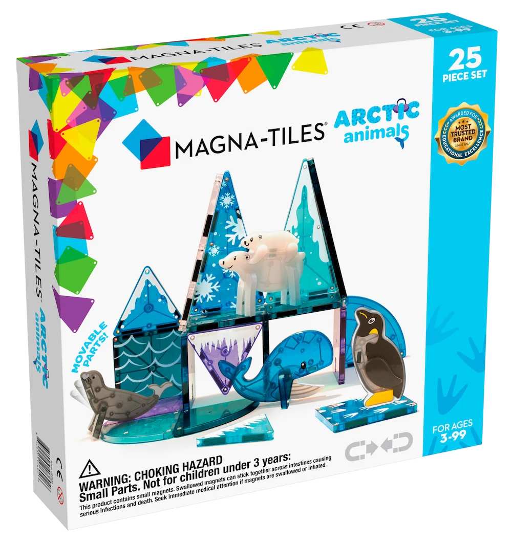 Magna-Tiles Arctic Animals | 25 Piezas