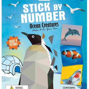 Pegatina por Numero - Criaturas del Océano