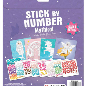 Pegatina por Numero - Hada Mítica