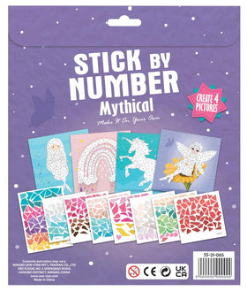 Pegatina por Numero - Hada Mítica