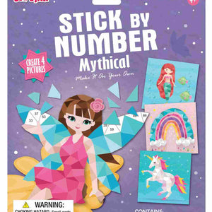 Pegatina por Numero - Hada Mítica