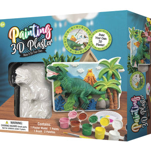 Pinta tu Propio Marco 3D de Yeso Dino