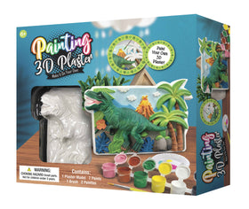Pinta tu Propio Marco 3D de Yeso Dino