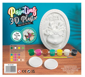 Pinta tu Propio Marco 3D de Yeso Venadito