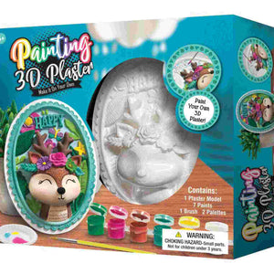 Pinta tu Propio Marco 3D de Yeso Venadito