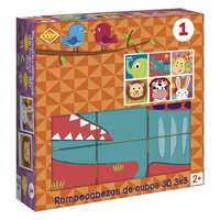 Rompecabezas de Cubo Naranja
