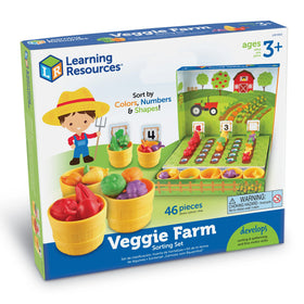 Set de Clasificación de Verduras de la Granja