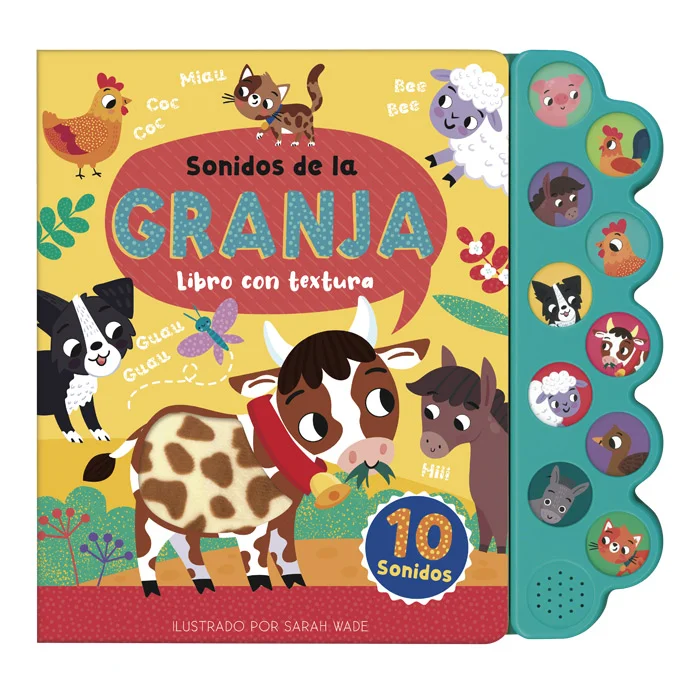 Sonidos de la Granja - Libro con Texturas