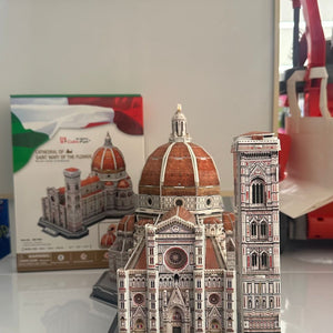 Puzzle 3D Cathedral Of Saint Mary Of The Flower - 123 Piezas