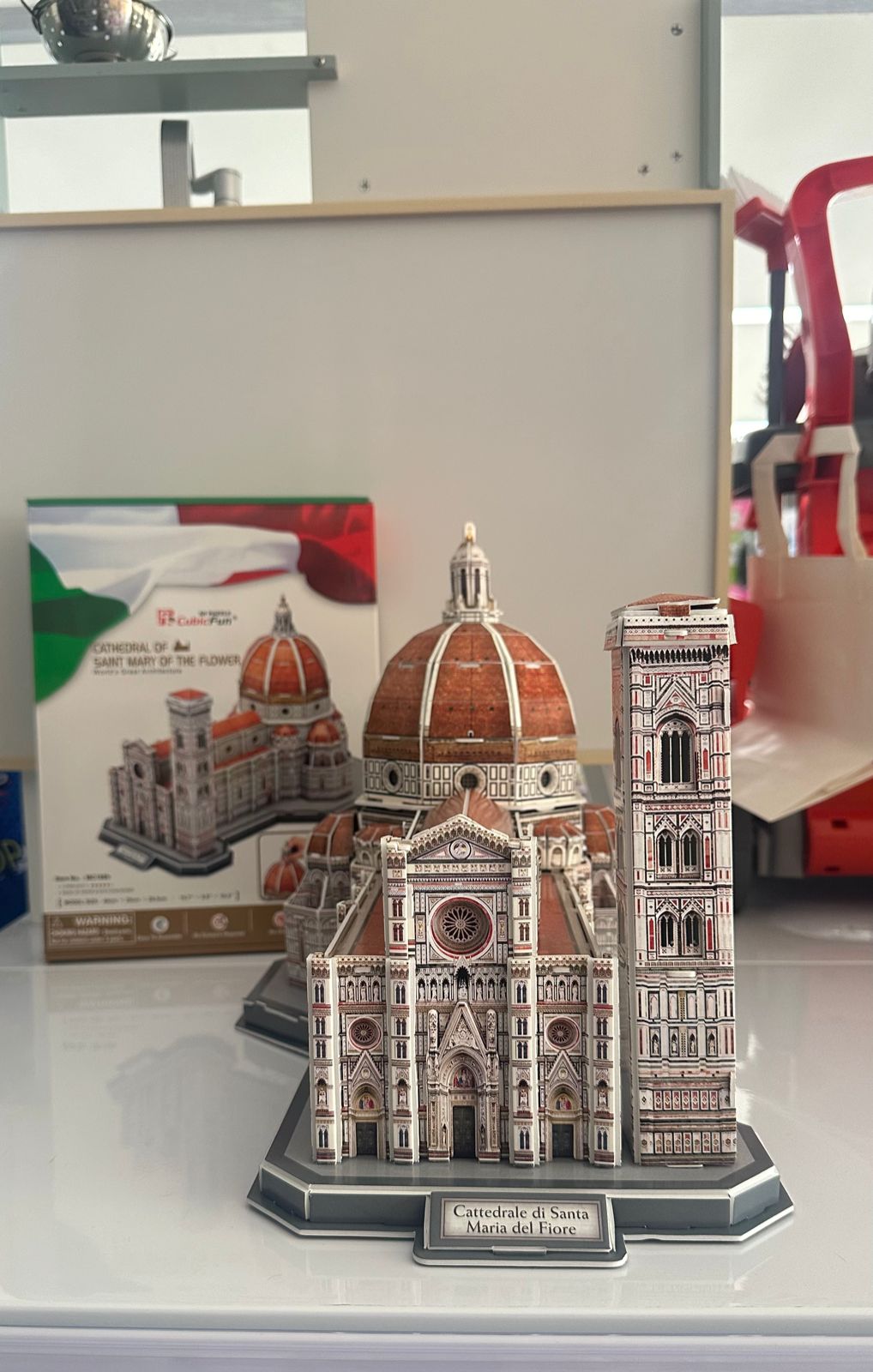 Puzzle 3D Cathedral Of Saint Mary Of The Flower - 123 Piezas