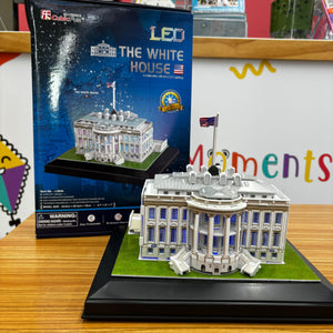 Puzzle 3D The White House - Led Inside