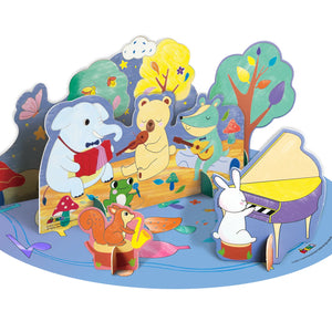 Kit de Actividades Crayón | Concierto en el Bosque