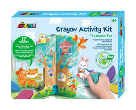 Kit de Actividades Crayón | Diversión en la Casa del Árbol