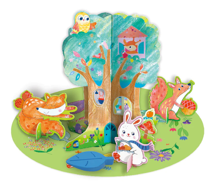 Kit de Actividades Crayón | Diversión en la Casa del Árbol