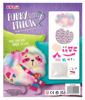 Almohada de Perezoso Peludo (Furry Sloth Pillow)