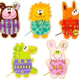 Animales para Ensartar 5 en 1