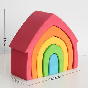 Arcoíris Casa Montessori de Madera
