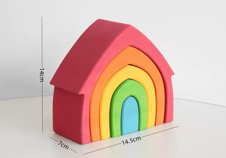 Arcoíris Casa Montessori de Madera
