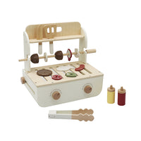 BBQ Grill de Madera Deluxe