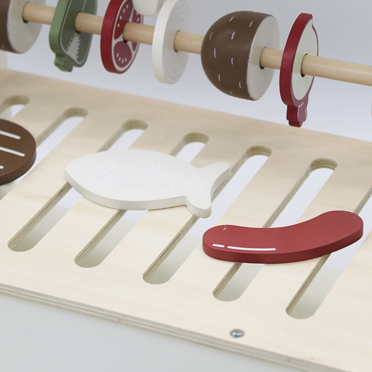 BBQ Grill de Madera Deluxe